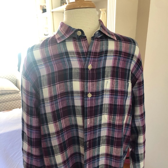 Men’s Tommy Bahama Button Down Medium - Picture 1 of 2